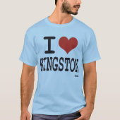 I Liebe Kingston T-Shirt (Vorderseite)