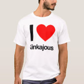 i Liebe kinkajous T-Shirt (Vorderseite)