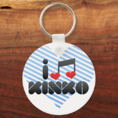 I Liebe Kinko Schlüsselanhänger (Vorderseite)