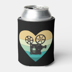 I Liebe Kino Retro Film Projektor Dosenkühler