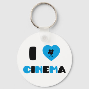 I Liebe-Kino Schlüsselanhänger