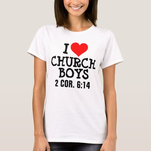 I LIEBE-KIRCHEN-JUNGEN-T - Shirts T-Shirts (Vorderseite)