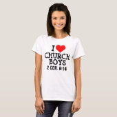 I LIEBE-KIRCHEN-JUNGEN-T - Shirts T-Shirts (Vorne ganz)