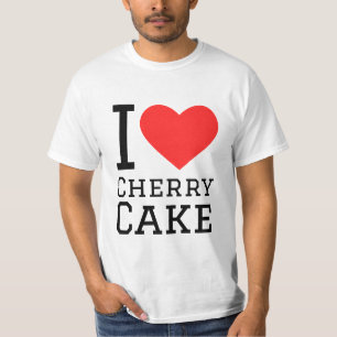 I Liebe Kirschkuchen T-Shirt