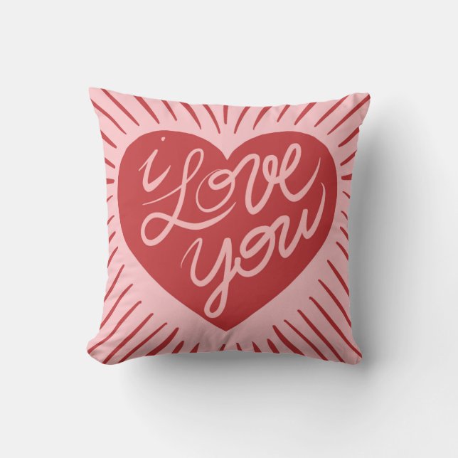 I Liebe Kissen (Vorderseite)