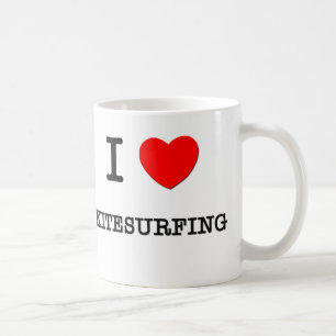 I Liebe Kitesurfing Kaffeetasse
