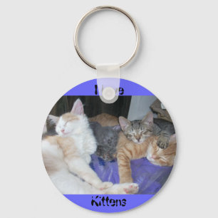 I Liebe Kittens Schlüsselanhänger