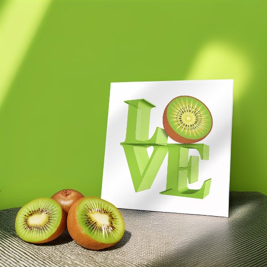 I LIEBE KIWI (Kiwi Fruits/Kiwi Berry) | Poster