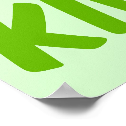 I Liebe Kiwi Poster (Ecke)