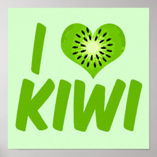 I Liebe Kiwi Poster