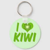 I Liebe Kiwi Schlüsselanhänger (Vorderseite)