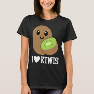I Liebe Kiwis Niedlich Kiwis Costume Kiwi Outfit K T-Shirt