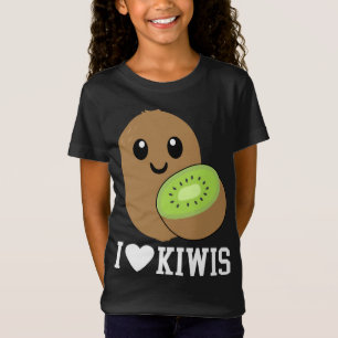 I Liebe Kiwis Niedlich Kiwis Costume Kiwi Outfit K T-Shirt