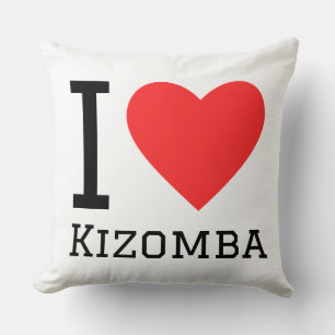 I Liebe Kizomba Kissen