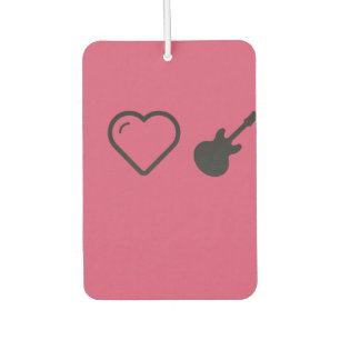I Liebe-Klassiker-Gitarren Autolufterfrischer