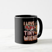 I Liebe Kleine Dackeln Funny Miniature Dackel Tasse (VorderseiteRechts)