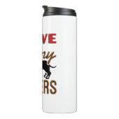 I Liebe Kleine Dackeln Miniatur Dackel Dackel Thermosbecher (Nach rechts gedreht)