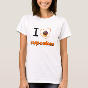 I Liebe-kleine Kuchen T-Shirt