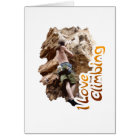 I Liebe Klettern klettern