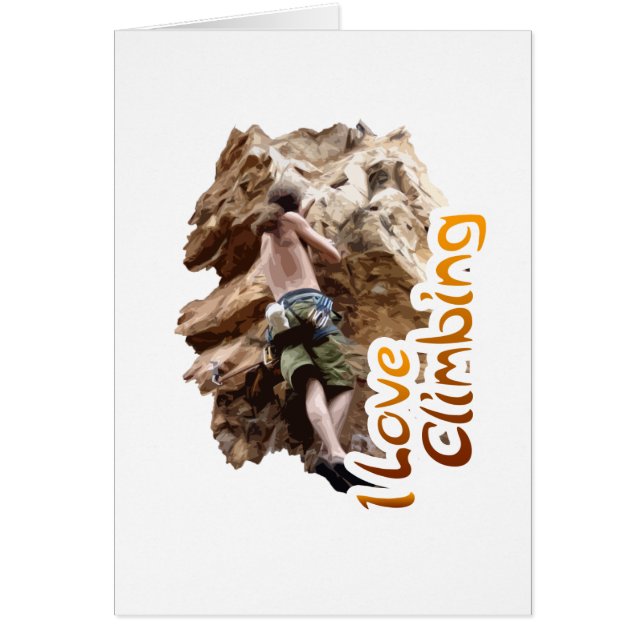 I Liebe Klettern klettern (Vorne)