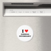 I Liebe Klinische Psychologie Magnet (In Situ (Geschirrspüler))