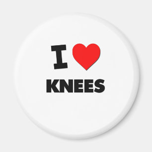 I Liebe Knees Magnet