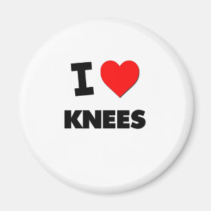 I Liebe-Knie Magnet