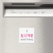 I Liebe Knittern Magnet (In Situ (Geschirrspüler))
