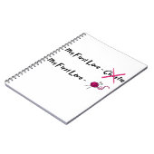 I Liebe Knittern Notizblock (Linke Seite)