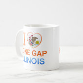 I Liebe-Knochen-Abstand, IL Kaffeetasse (Vorderseite Links)