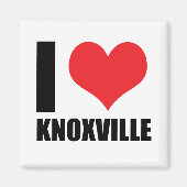 I Liebe Knoxville Magnet (Vorne)
