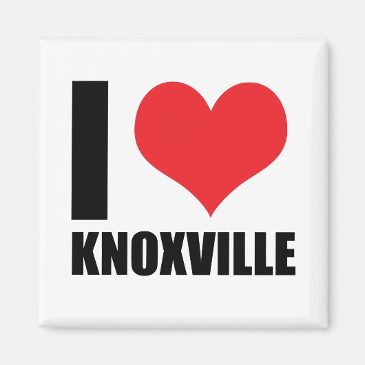 I Liebe Knoxville Magnet (Vorne)