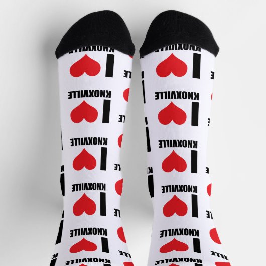 I Liebe Knoxville Socken (Oben)