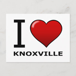 I LIEBE KNOXVILLE, TN - TENNESSEE POSTKARTE