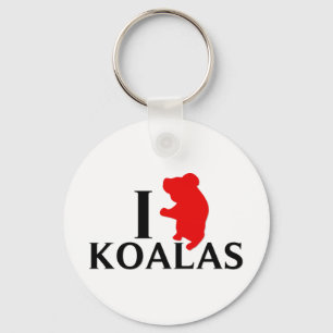 I Liebe-Koala Schlüsselanhänger