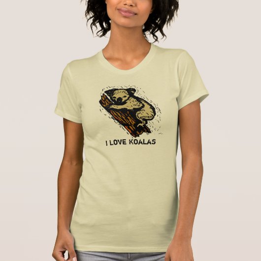 I Liebe-Koala-T - Shirt (Vorderseite)
