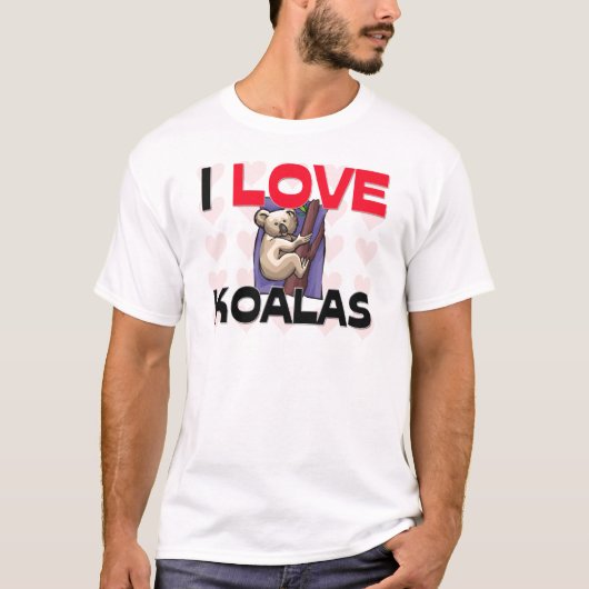 I Liebe-Koala T-Shirt (Vorderseite)