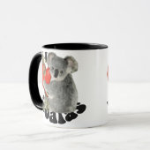 I Liebe-Koala Tasse (Vorderseite Links)