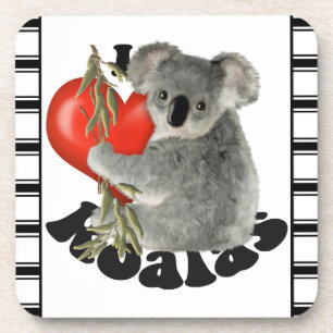 I Liebe-Koala Untersetzer