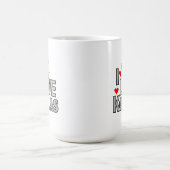 I Liebe Koalas Kaffee Tasse (Mittel)