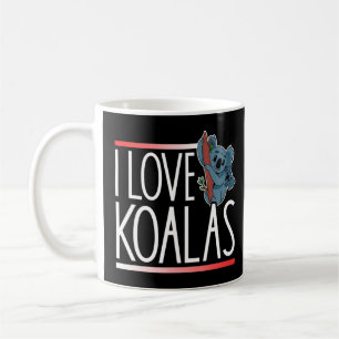 I Liebe Koalas Koala Bear Koala Süße Tier Kaffeetasse