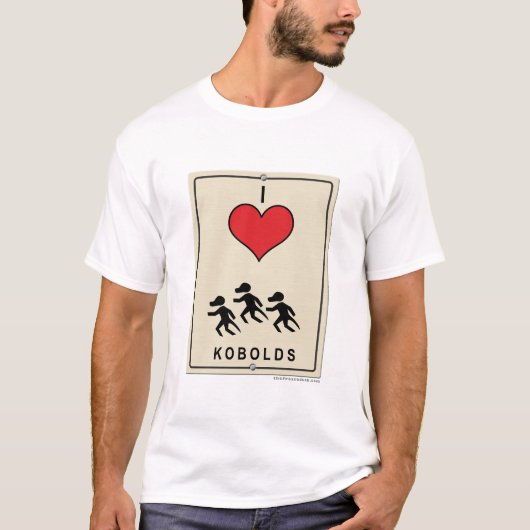 I Liebe Kobolds T-Shirt (Vorderseite)