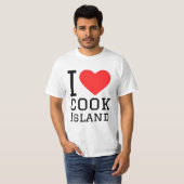 I Liebe kochen Insel T-Shirt (Vorne ganz)