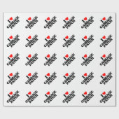 I LIEBE-KOHL-FLECKEN GESCHENKPAPIER (Flach)