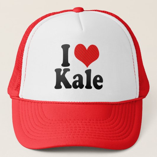 I Liebe-Kohl Truckerkappe (Vorderseite)
