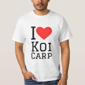 I Liebe koi carp T-Shirt (Vorderseite)