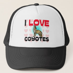I Liebe-Kojoten Truckerkappe