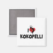 I Liebe Kokopelli Magnet (Vorderseite/Rückseite)
