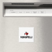 I Liebe Kokopelli Magnet (In Situ (Geschirrspüler))
