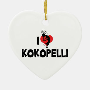 I Liebe Kokopelli Ornament